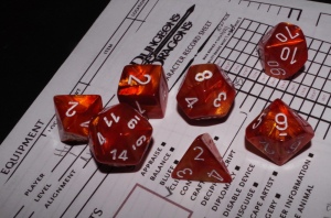Dungeons and Dragons dice